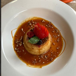 Flan de Kahlua con Caramelo