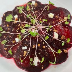 Carpaccio de Betabel