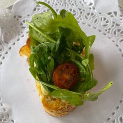 Pan Tomate con Queso “Manchego”