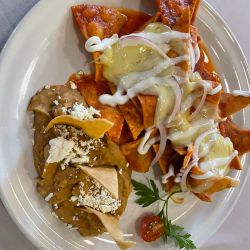 Chilaquiles rojos o verdes