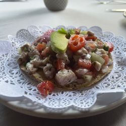 Ceviche de Pescado a la "Mexicana"