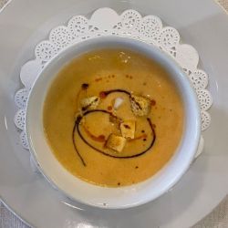 Crema de Calabaza amarilla