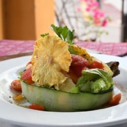 Ensalada de Lechugas con Citricos