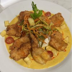 Camarones empanizados con Aderezo “Ranch”