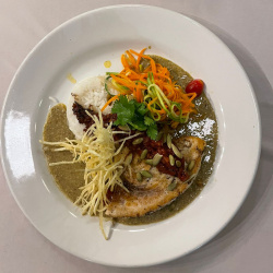 Filete de Pez Espada con Pipián verde