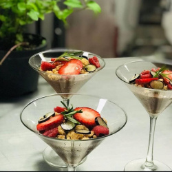 Mousse de Chocolate Semi-amargo